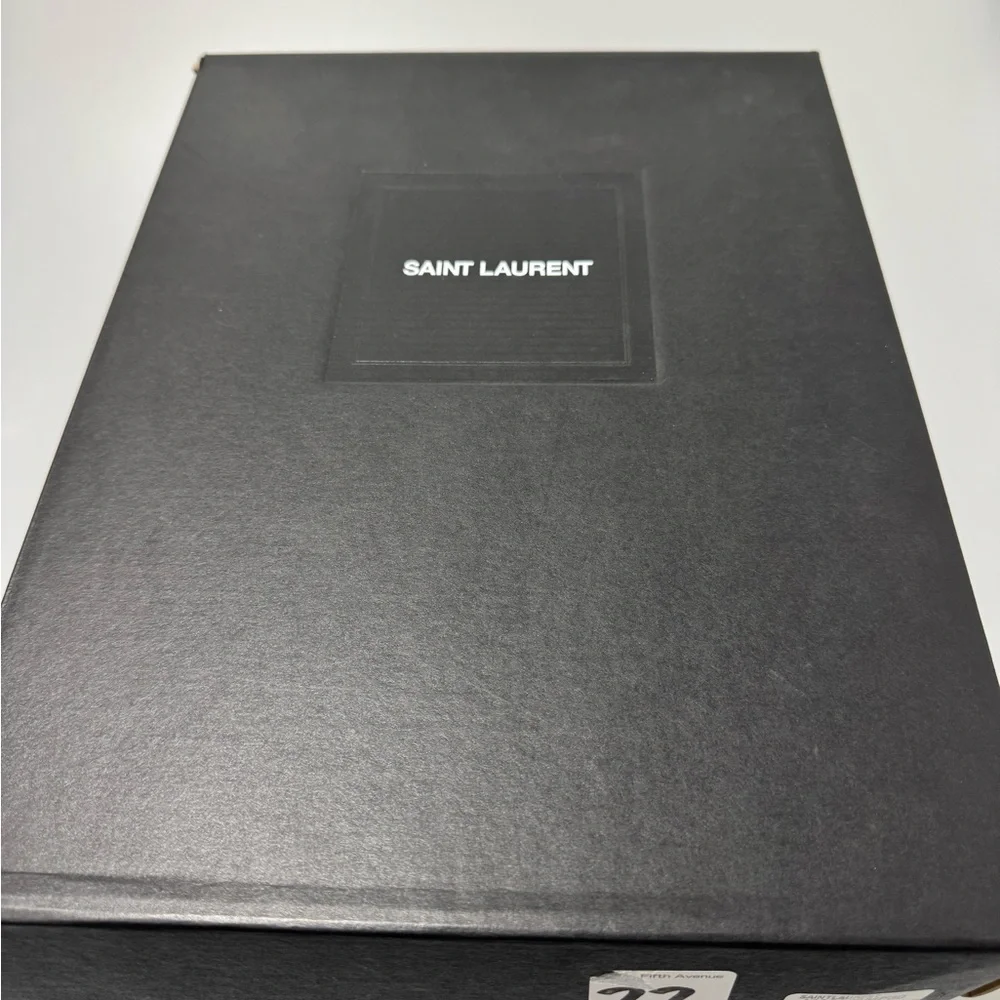 Saint Laurent Sl01 High Top Sneakers Black Red 
Men’s EU 40/US 7 - Picture 7 of 8